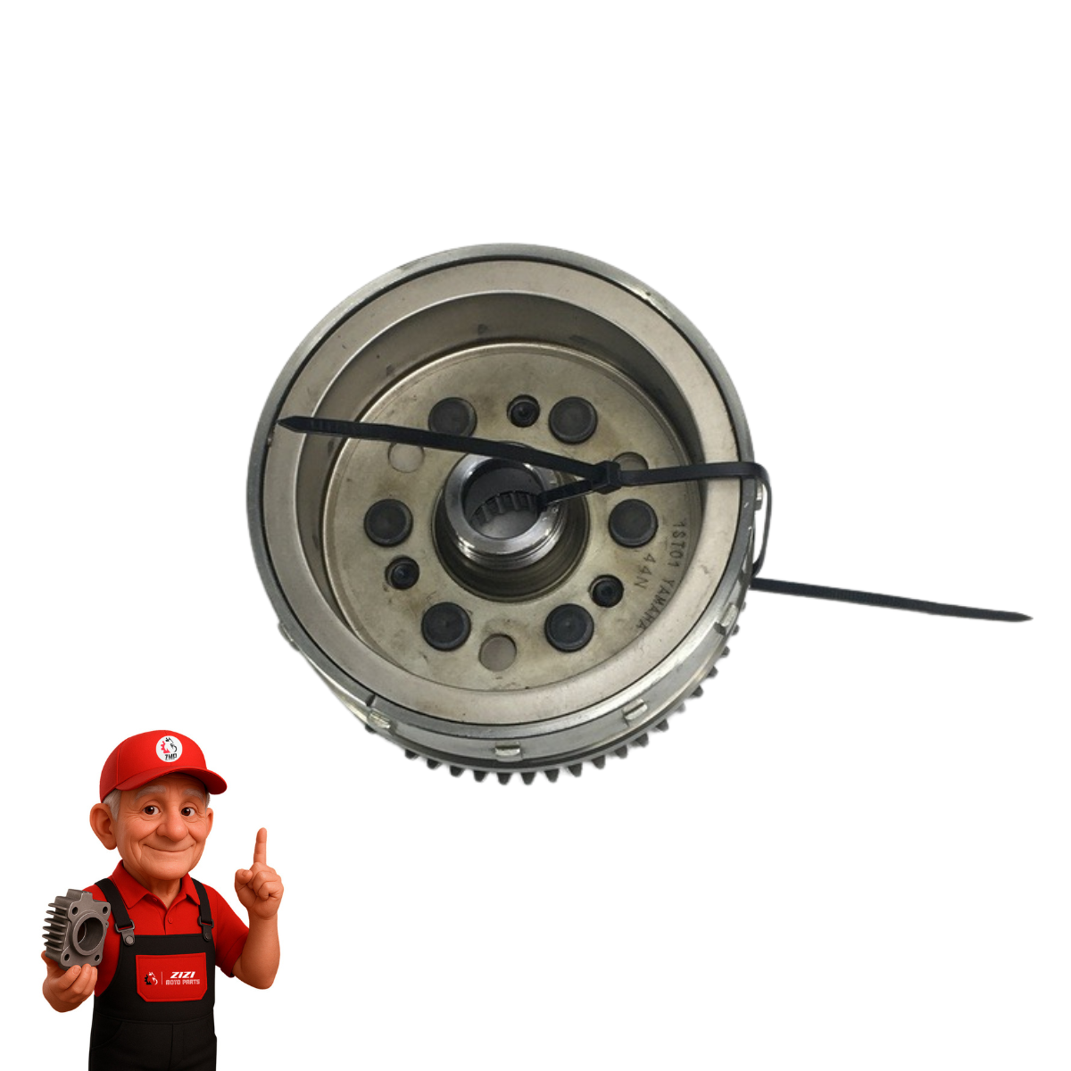 Magneto + Placa Partida Fazer 150 14/18 Original Yamaha