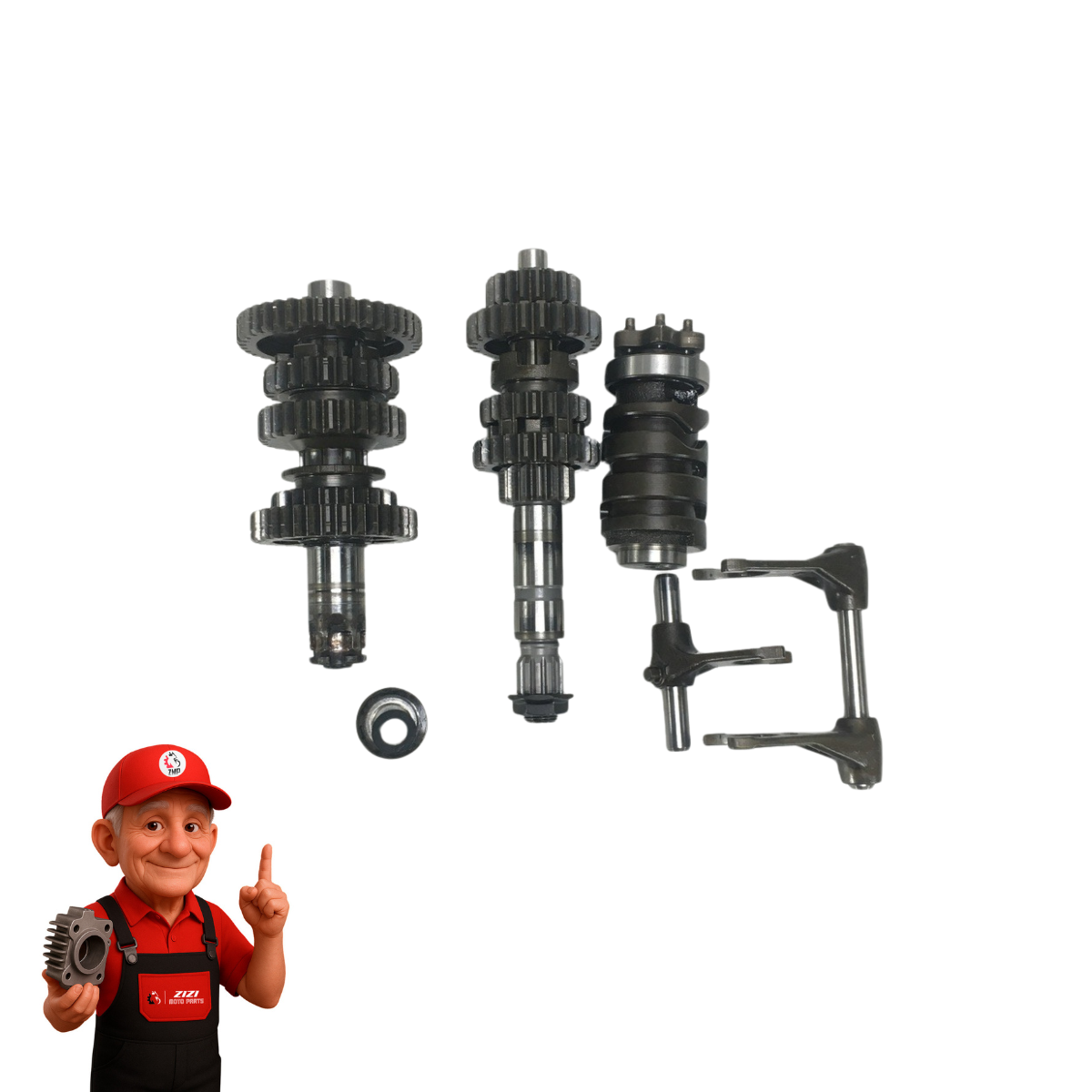 Caixa Câmbio Completa Fazer 150 14/18 Original Yamaha