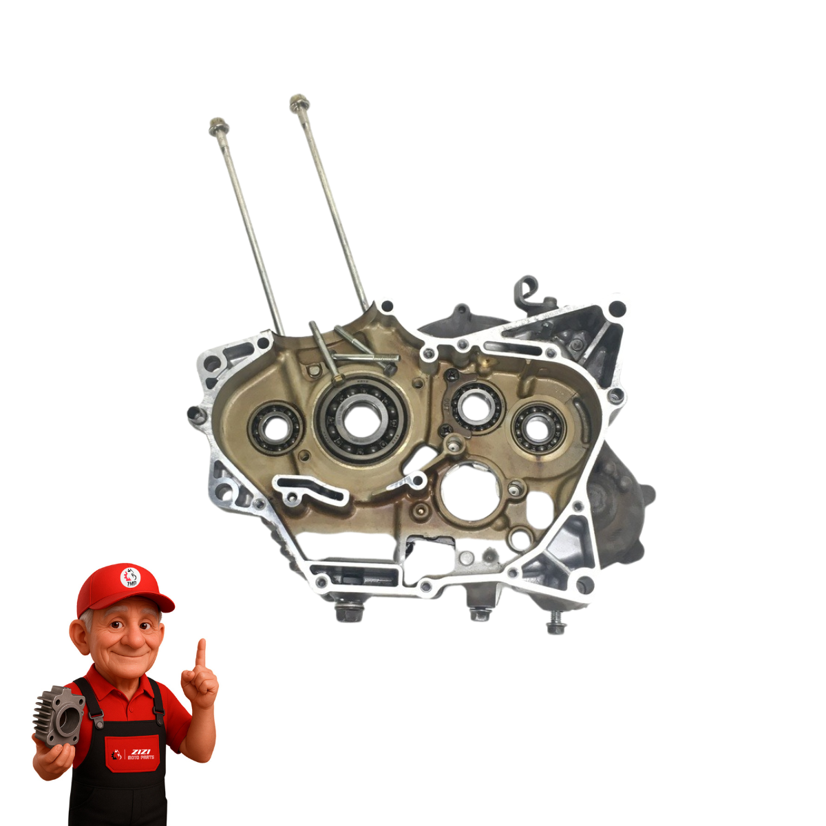 Carcaça Bloco Motor Direito Fazer 150 14/18 Original Yamaha