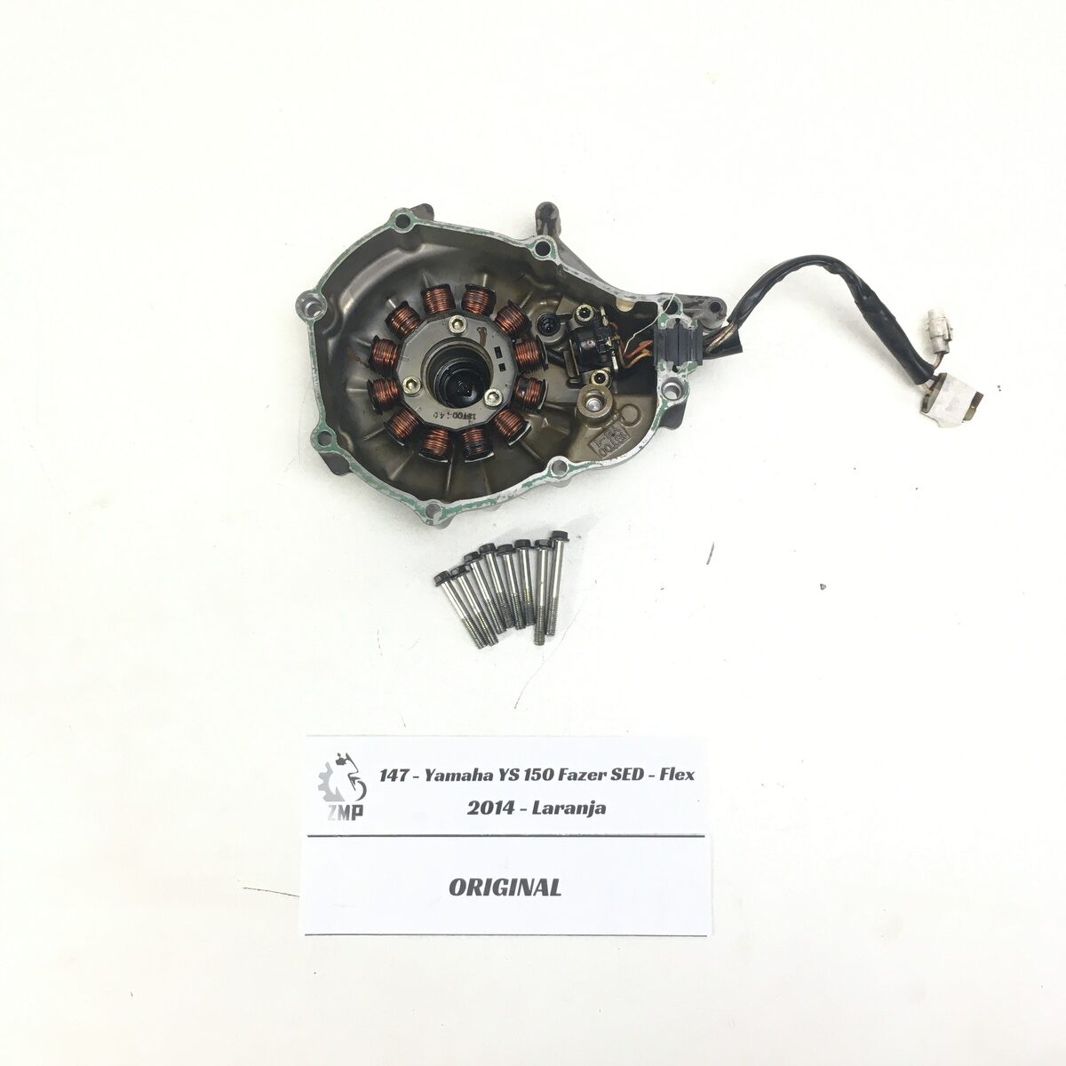 Tampa + Estator Fazer 150 14/18 Original Yamaha Detalhe - Imagem 2